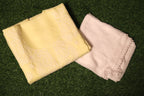 Light Yellow Hand-Embroidered Chikankari Unstitched Dress Material